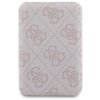 Zestaw Guess GUBPM5P15L4GEMGP iPhone15 Pro 6.1 hardcase + Powerbank 5000mAh MagSafe różowy/pink 4G Metal Logo